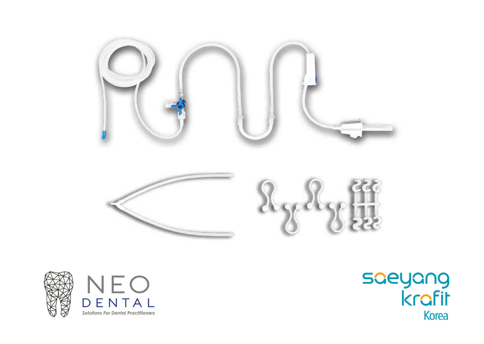 Disposable irrigation tubing set for implant motors