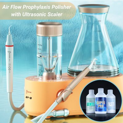 Air Flow Prophylaxis Polisher with Ultrasonic Scaler Dual function [AP-B] by DTE®