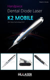 Handpiece Type K2 Mobile Dental Surgical Diode Laser 980nm