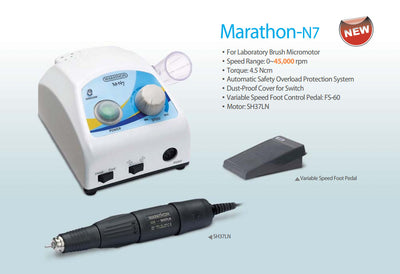 Marathon N7 Micromotor for Lab and Chairside