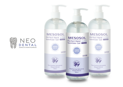 MESOSOL Hand Sanitizer Gel - Alc.75% 500ml pump type