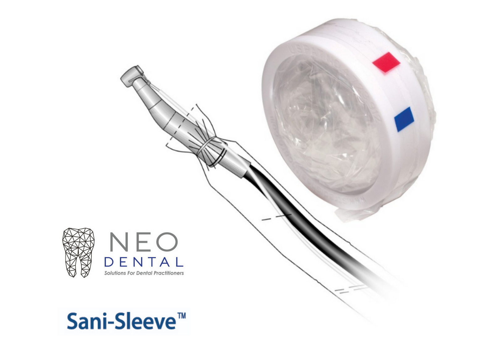 Surgical Tubing Cover Sani Sleeve 60 x 1650mm